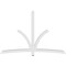 Ekena Millwork Davenport Architectural Grade PVC Gable Bracket, 96"W x 64"H x 4"D x 4"F, 16/12 Pitch GBP096X64X0404DAV00 - alternate 2